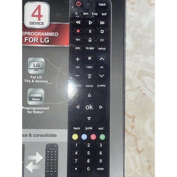 Ultra Pro Universal Replacement LG Remote 57818 - Picture 5 of 11